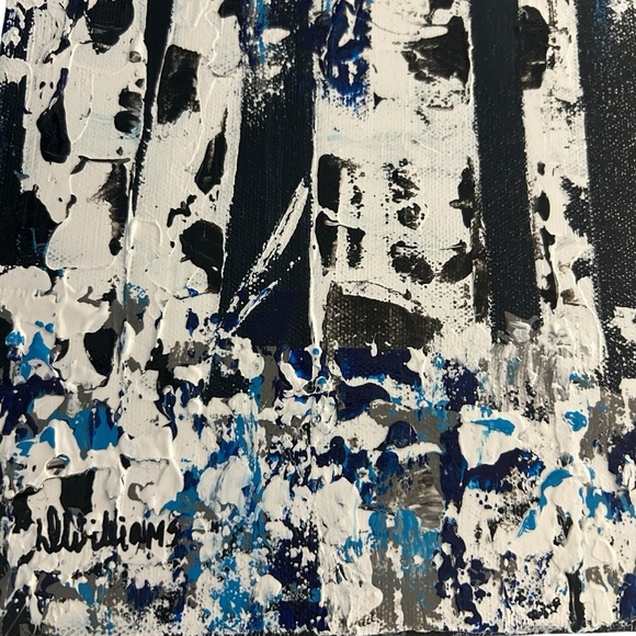 Original Artwork Acrylic on Canvas Winter Burch 16 x 20” - Picture 7 of 15